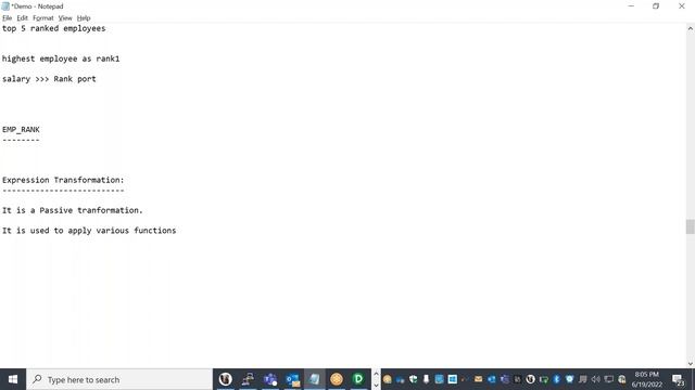 Rank Transformation in Informatica | #informatica Power Center for Beginners смотреть онлайн