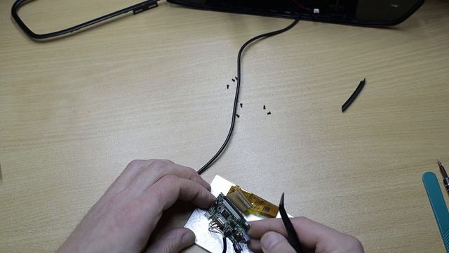 Зеркало заднего вида с монитором не работает - ремонт и проверка после ремонта - замена одной детали смотреть онлайн