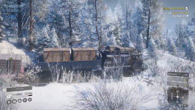 SnowRunner - Bridge to the Island | Urska River Task - Amur, Russia - Phase 4 смотреть онлайн