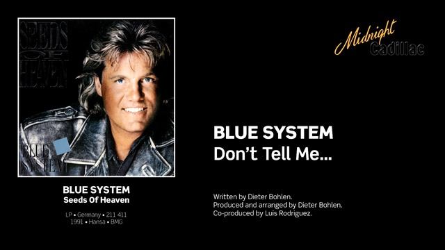 BLUE SYSTEM Don’t Tell Me… смотреть онлайн