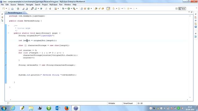 Java Interview Question - Convert String in Reverse Order смотреть онлайн