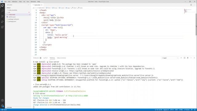 프론트엔드개발 - Vue.js 시작하기 смотреть онлайн