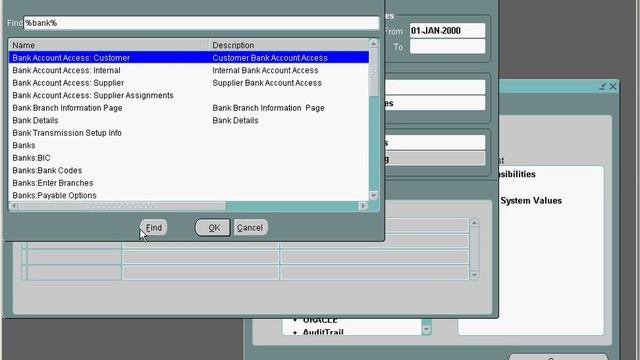 How to restrict access to Supplier Bank Accounts in Oracle eBusiness Suite Payables 11i смотреть онлайн