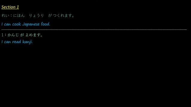 Lesson 27－Minna no Nihongo Renshu B Answers Section 1 смотреть онлайн
