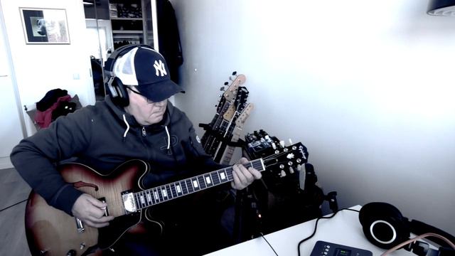 Epiphone ES-335 Figured - Raspberry tea burst "Inspired by Gibson" short sound test смотреть онлайн