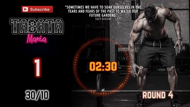 TABATA 30/10 - Workout music w/ TIMER - DONE IT by TABATAMANIA смотреть онлайн