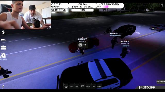 I Became a POLICE OFFICER in ROBLOX смотреть онлайн