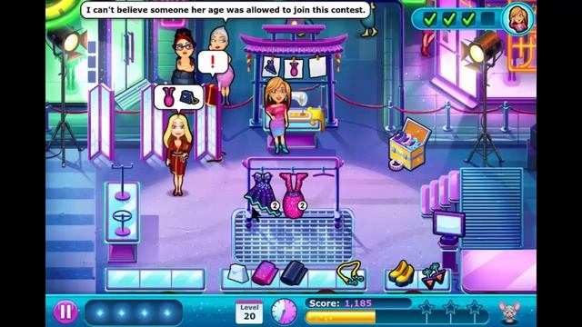Fabulous – Angela’s Fashion Fever – Level 20 Walkthrough смотреть онлайн