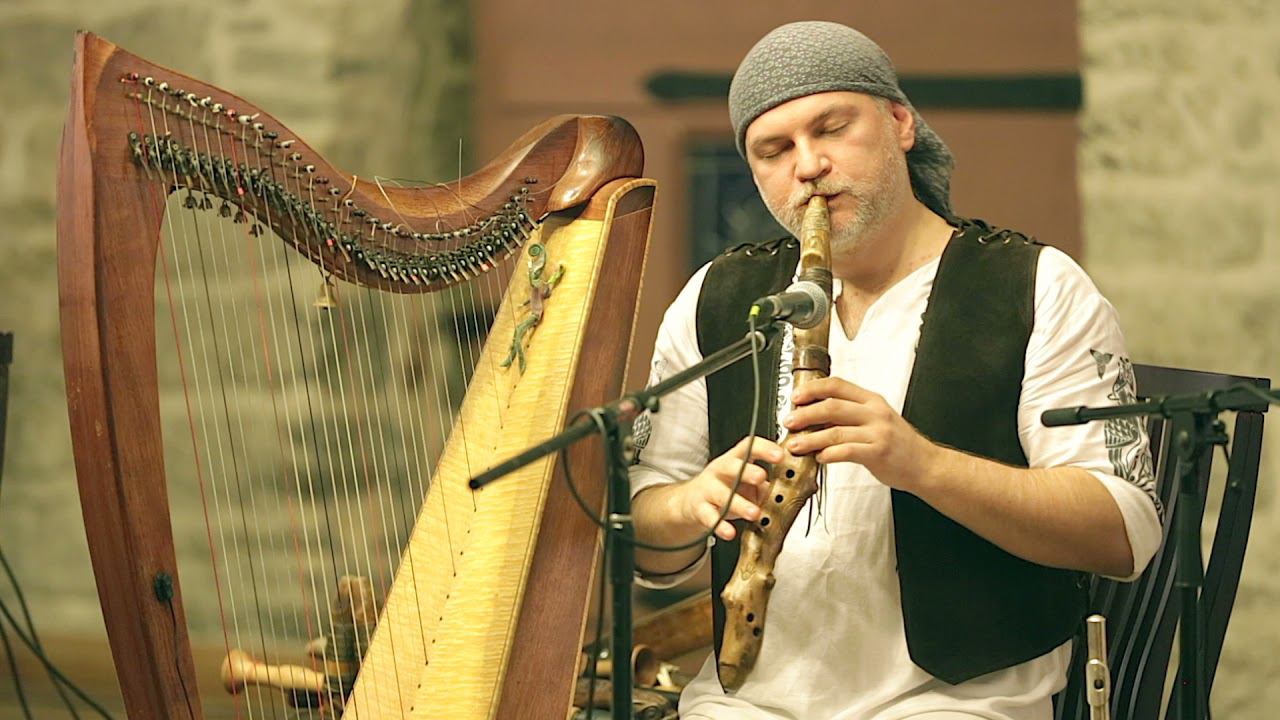 Alizbar & Ann'Sannat /Flute Of Life/ Concert In Tallinna Raekoda /Native American Flute /Array Mbira