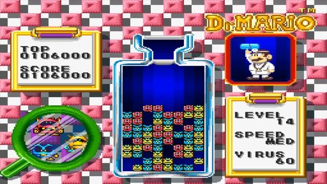 Dr Mario (SNES) Longplay смотреть онлайн