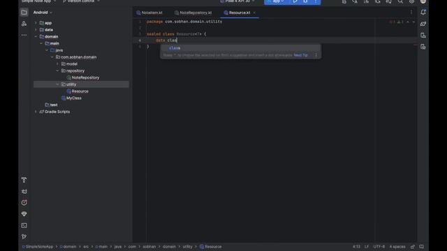 Android Simple Note App with clean architecture - Domain Layer смотреть онлайн