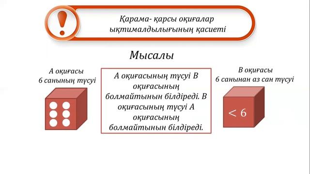 Ықтималдықтарды қосу және көбейту смотреть онлайн