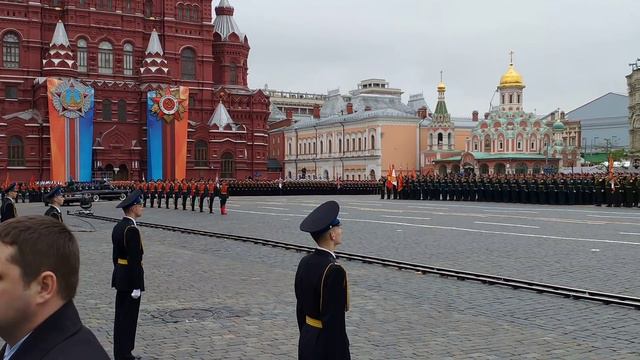 Генеральная репетиция парада Победы в Москве. 06.05.2018 смотреть онлайн