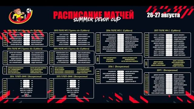 26.08.2023 Summer Devon Cup-2023 LIVE 08:00, День №1 смотреть онлайн