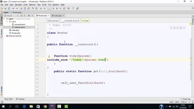 php oop ile basit router yapımı - ders 12 смотреть онлайн