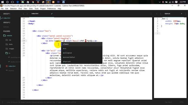 Professional Bootstrap part 26 accordion смотреть онлайн