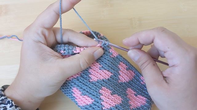 How To Make The Modified Single Crochet - Perfect For Tapestry Crochet