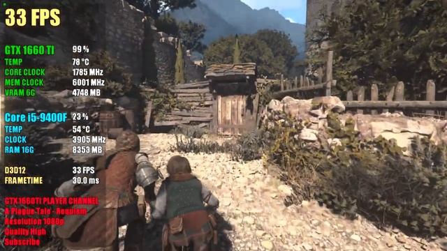 A Plague Tale: Requiem | GTX 1660 TI | Core i5-9400F | Low to Ultra | 1080p All Settings Tested смотреть онлайн