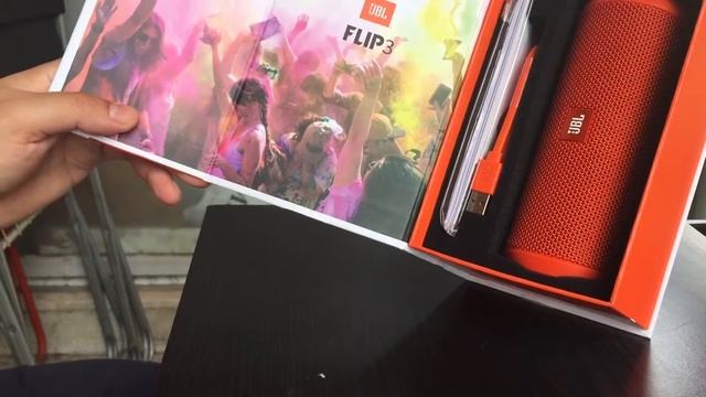 JBL flip 3 orange unboxing смотреть онлайн