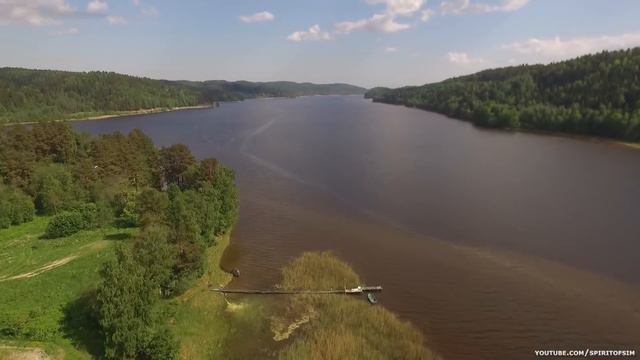 Ладога с высоты птичьего полета смотреть онлайн