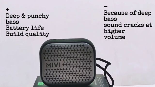 Mivi roam 2 vs Noise vibe 5w vs Mi outdoor vs Philips bt40 смотреть онлайн