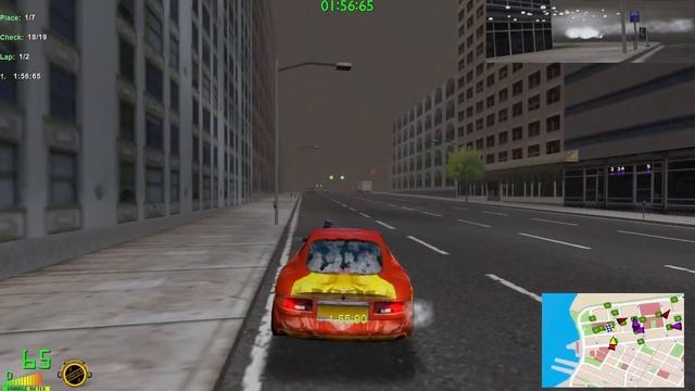 Midtown Madness 2 - Alley After Alley - Golden Gate Racepack Circuit[Professional] смотреть онлайн