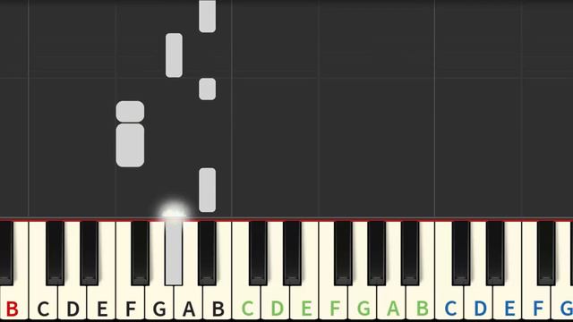 Rude 🎹 easy letter notes for piano 🎹 смотреть онлайн