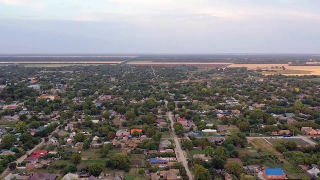 Краснодарский край! Станица Ясенская с высоты птичьего полёта)) Супер! смотреть онлайн