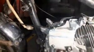 устанавливаю двигатель Lifan на мотоцикл Планета ч.9