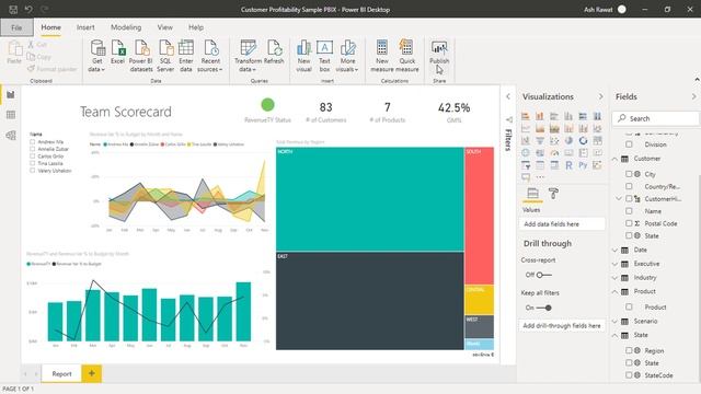 How to Publish Report from Power BI Desktop to Power BI Server | How to Share Power BI Report смотреть онлайн