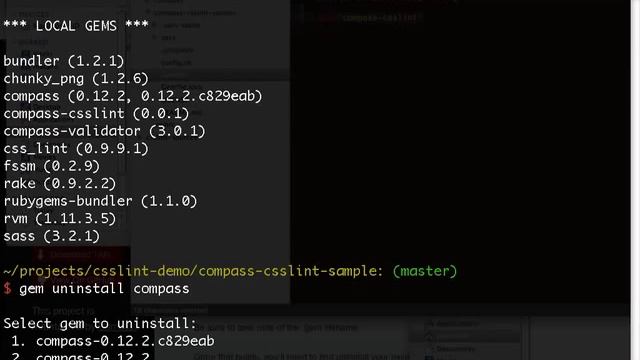 CSS Lint for Sass & Compass смотреть онлайн