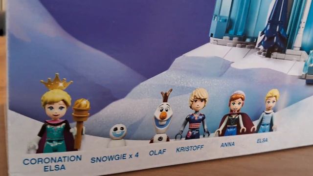 LEGO 43197 Disney Ice Castle Retail Box Front Side смотреть онлайн