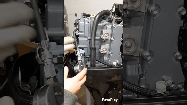 Suzuki DF60ATL - замер компрессии - не держит обороты хх. смотреть онлайн