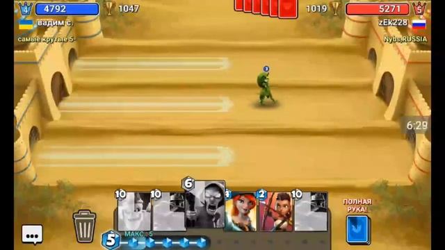 Castle crash колода для 3 замка или как я поднялся на 4 арену смотреть онлайн