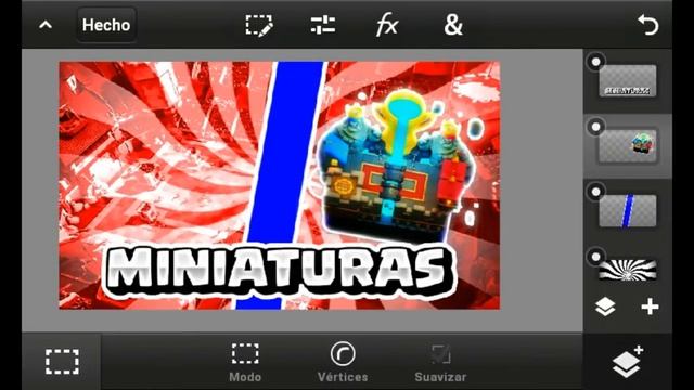 COMO HACER MINIATURAS DE CLASH ROYALE| PS TOUCH| ANDROID смотреть онлайн
