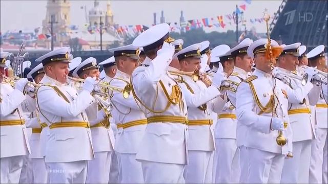 Парад ВМФ 2017 С.-Петербург смотреть онлайн