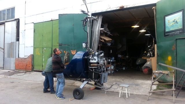 Electro Pre-rotator  Rotor Of A Gyroplane 6 KW/электрораскрутка ротора автожира 6 кВт