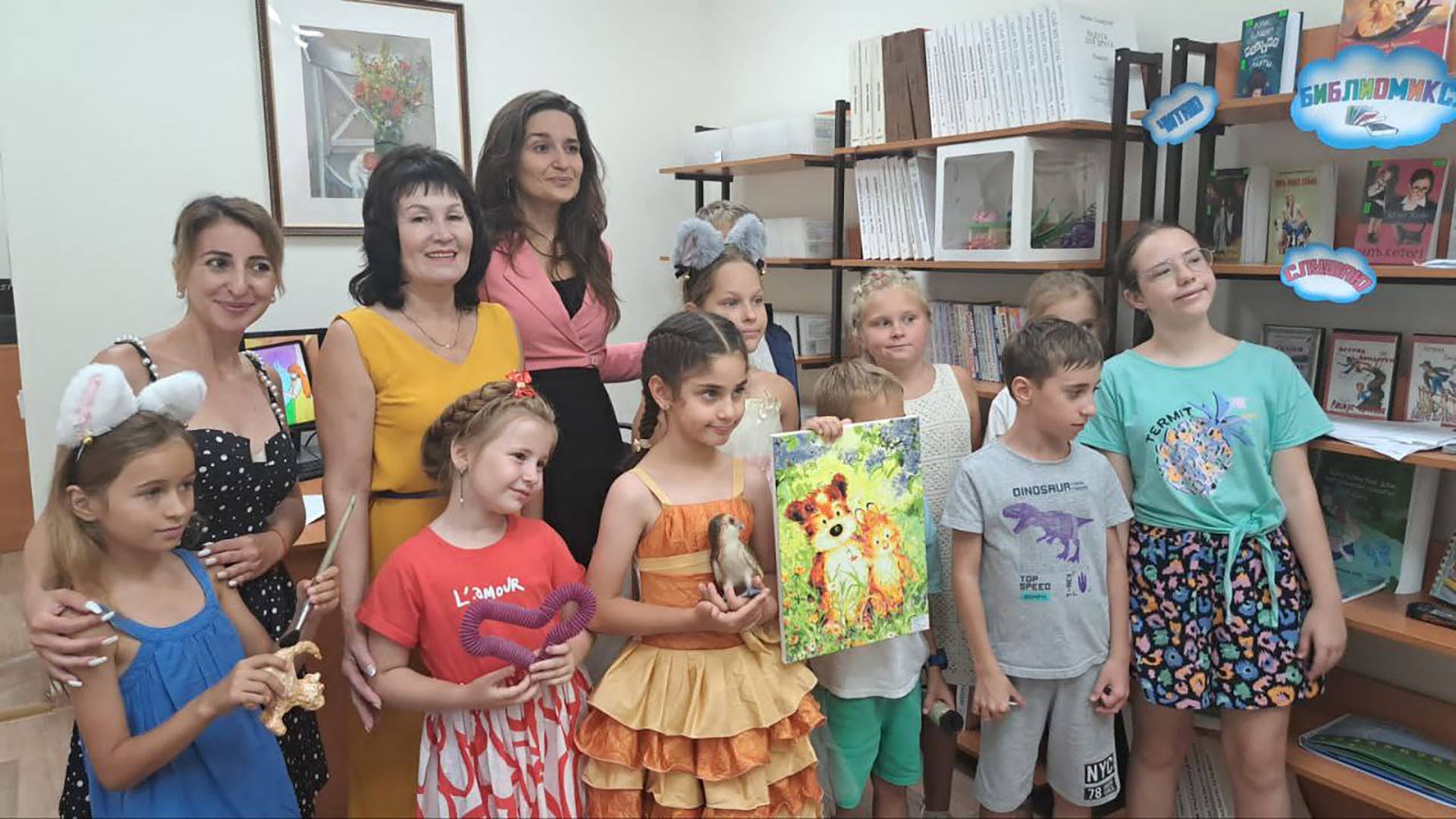 «Давайте дарить доброту» – встреча детей развивающего центра «Skylark» с Александрой Бережной. смотреть онлайн