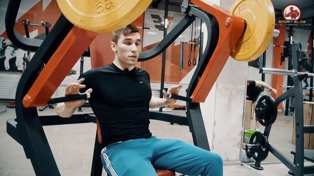 Жим в Хаммере, техника выполнения