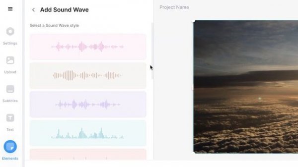 Add Audio Sound Waves to Your Videos Easily!