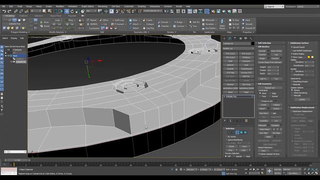 Topology Hard Surface: Correct Topology Of Modular Details Modeling In 3ds Max || N°_111
