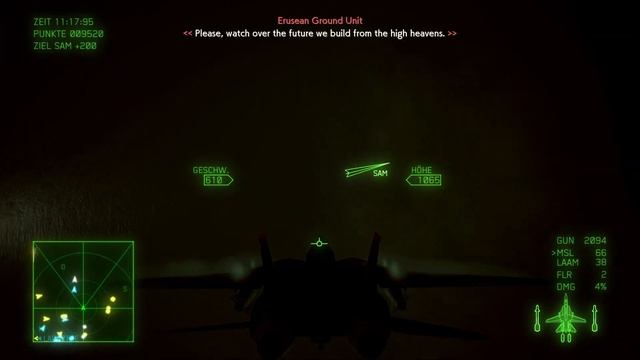F-14 Wardog/Razgriz Campaign Run (Mission 16) смотреть онлайн