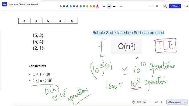New Year Chaos HackerRank Solution | New Year Chaos | C++ | Solution | Oracle OCI Coding Interview смотреть онлайн