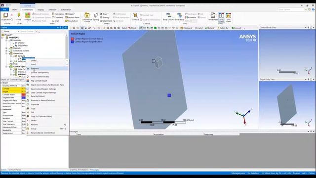 Ansys explicit dynamics explosion simulations смотреть онлайн