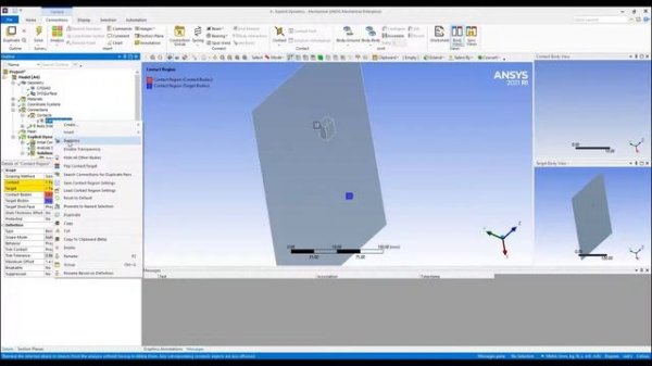 Ansys explicit dynamics explosion simulations
