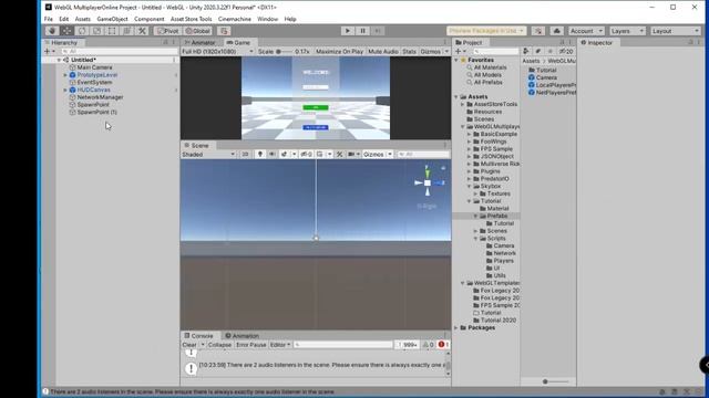 How To Create WebGL Multiplayer Game (2022) - Setup Unity Project (Part 1 of 3) смотреть онлайн