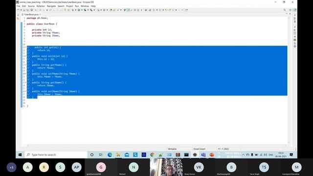 JAVA Spring Boot Lecture 8 | Industry Training | SEM-4 | ERiCK
