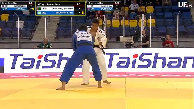 Judo MD 2022 * 60kg 8 JUMAYEV, H (TKM) , Judo Grand Slam Ulaanbaatar 2022 смотреть онлайн