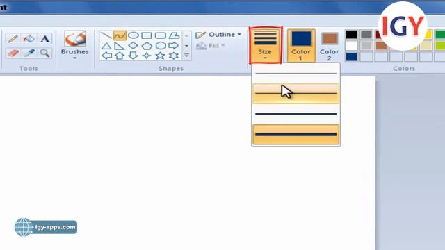 7- Microsoft Paint ? Draw curved lines смотреть онлайн