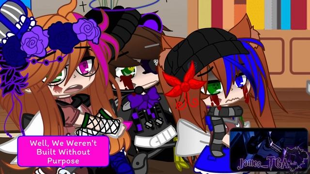 Afton Family Reacts To: “Below The Surface” | FNaF | (Gacha Club) смотреть онлайн